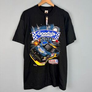 NEW‎ Vintage 1995 NASCAR Goody's 500 Winston Cup Series T-Shirt Racing Black XL